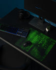 Green Plexus Gaming mouse pad